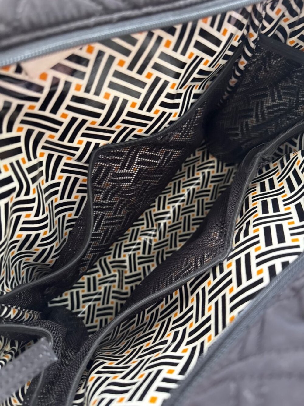 Vera Bradley Make a Change Baby Diaper Bag Black Unisex - Picture 6 of 10